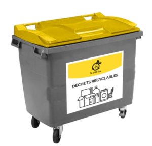 Bac roulette 660L emballages