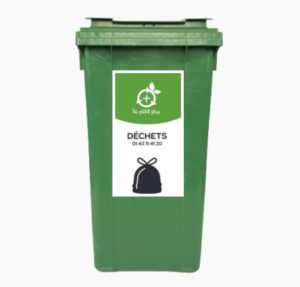 Bac Déchets 340L